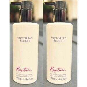 2pk VICTORIA'S SECRET FRAGRANCE SCENTED RAPTURE BODY LOTION NEW & SEALED